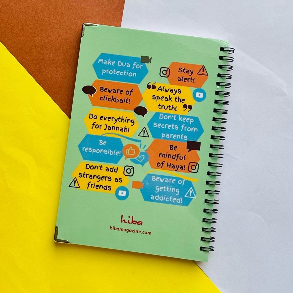 [A5 Notebook] Social Media Etiquette (Green) – Hiba | Islamic Books and ...