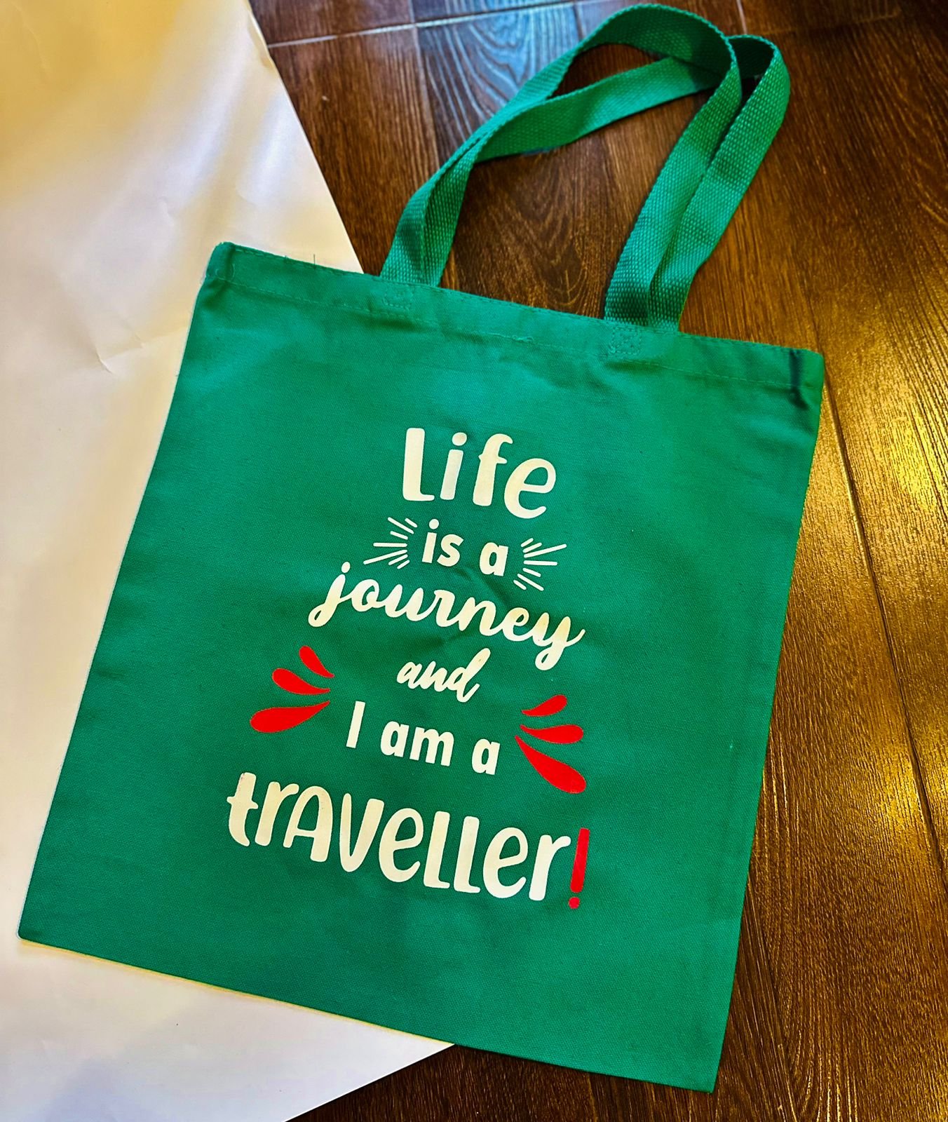 bag-life-is-a-journey-green-hiba-islamic-books-accessories